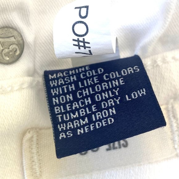 Madewell Skinny Skinny Crop Zip Jeans in Pure White - 28 - Picture 10 of 10